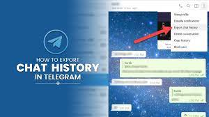 How to Export Your Telegram Chat History With a Single Contact